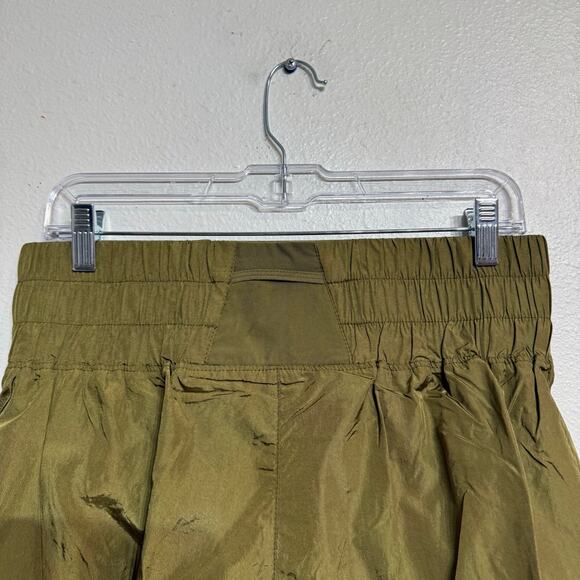 Free People Army Green The Way Home Shorts Sz M NWT - Picture 10 of 14